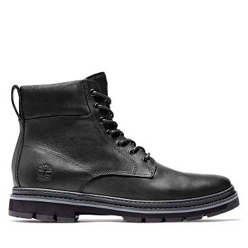 Timberland Férfi Port Union Plain-Toe 6 Inch Bakancs Fekete